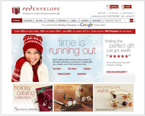 trucos de diseño web -ecommerce navidad Diseño - trucos para lograr un diseño web muy navideño